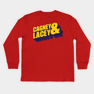 Cagney & Lacey Kids Long Sleeve T-Shirt